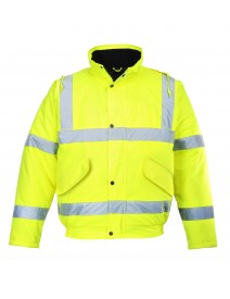 Portwest Yellow Hi-Viz Bomber Jacket S463